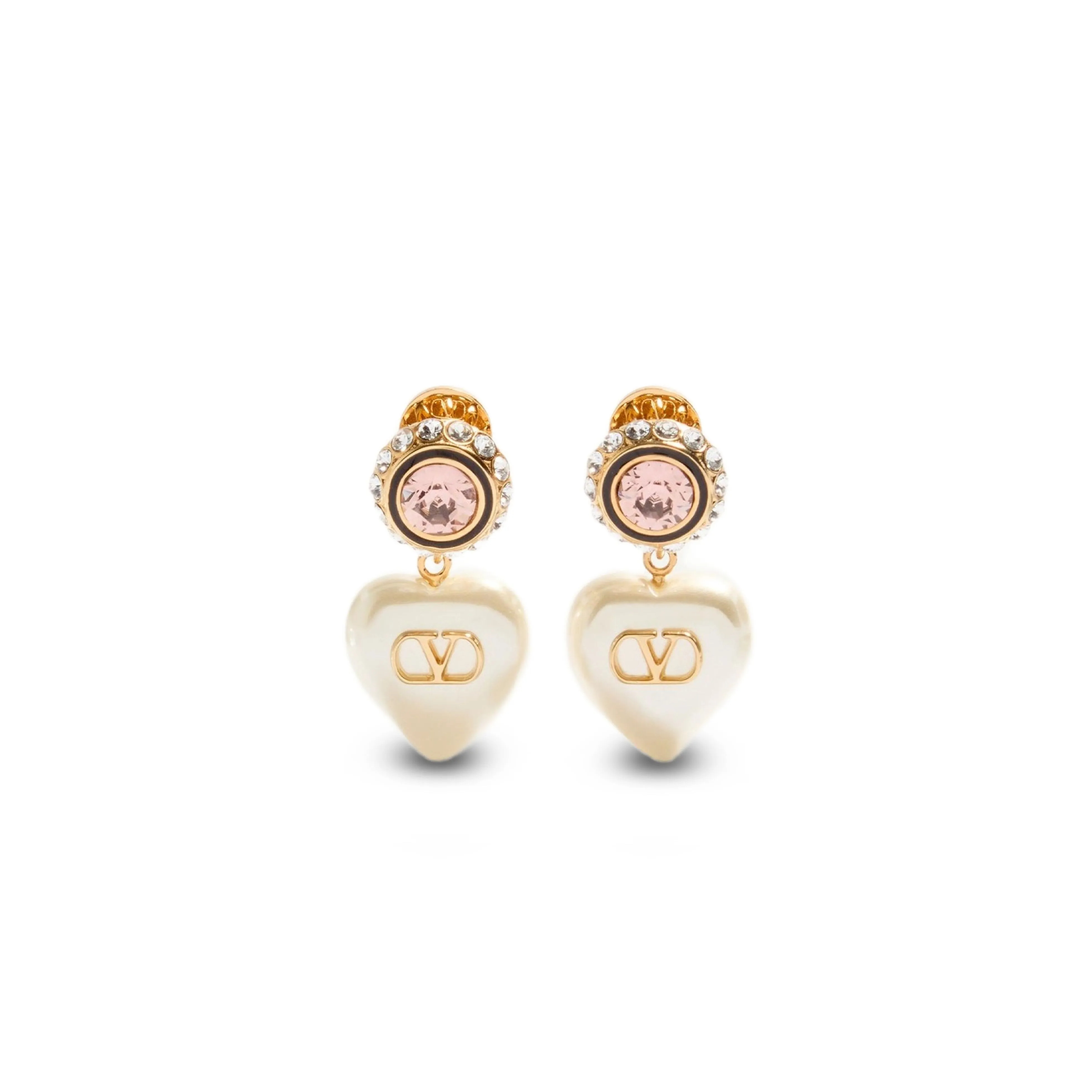 VALENTINO GARAVANI VLOGO SIGNATURE PEARL EARRINGS WJ0BM3NBS9Q3